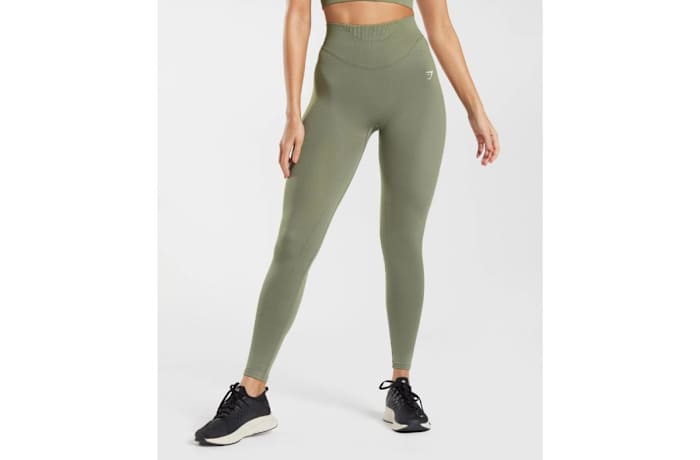 Gymshark-Sweat-Seamless-Leggings-olive-green